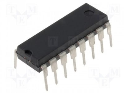 74LS157 IC: digital; 2 to 1 line, multiplexer, data selector; Channels:4